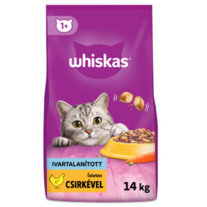 Whiskas Sterile száraztáp Csirke 14kg