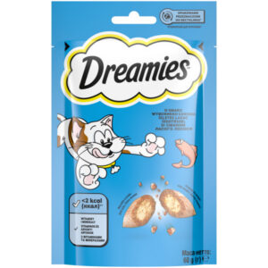 Dreamies jutalomfalatok lazaccal 60 g