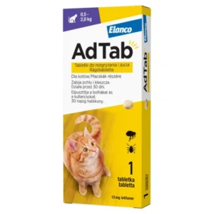 AdTab 12 mg (0,5–2 kg közötti macskáknak)