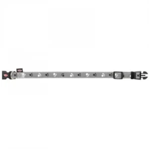 Nyakörv Reflect Fényvisszaverő Tappancsos Szürke/Fekete Xs-S 22-35cm/15mm